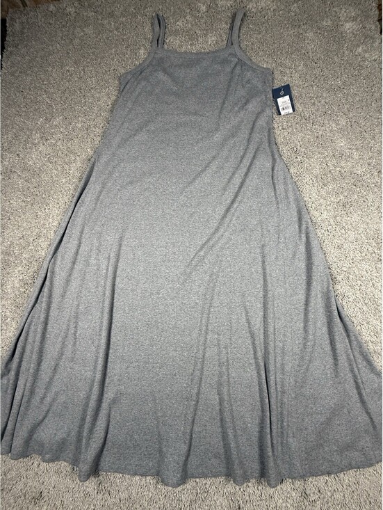 Universal Thread Dresses & Skirts - NWT Women's Ribbed Maxi A-Line Dress - Universal Thread™ Heather Gray 1X